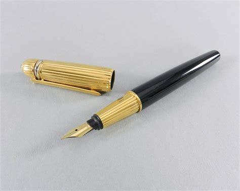 must de cartier fountain pen|cartier pasha fountain pen.